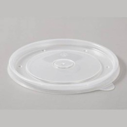 Couvercle PP micro-ondable Ø 150 mm pour bol kraft, carton de 300