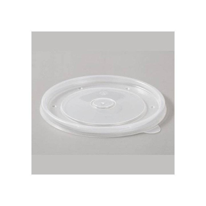 Microwavable PP lid Ø 150 mm for kraft bowl, case of 300