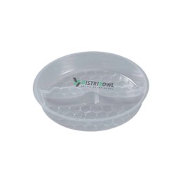 Insert PP 2 parties pour bol kraft, carton de 300